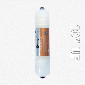 Cartouche d'ultrafiltration en ligne conçue pour les systèmes d'eau, permettant la séparation des particules fines et améliorant la clarté de l'eau potable. - Product Image 1
