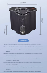 Abanico de cintura GongTian F128 - Product Image 6