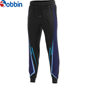 กางเกงวอร์มผ้าคอตตอนโอเวอร์ไซส์สำหรับผู้ชายกางเกงวอร์มกลางแจ้งกีฬาลำลองกางเกงวิ่งกางเกงวอร์มขาบานแบบซ้อนกัน - Product Image 4