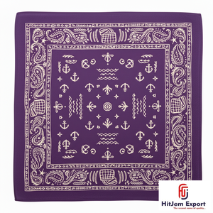 Collection en Gros de Foulards Carrés Imprimés Personnalisés Tendance, Écharpes de Tête, Hijabs et Châles Doux au Toucher Soie - Product Image 6