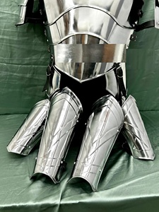 Traje de Armadura Medieval para Mujer, Disfraz de Dama Valiente para Torneo de Justa, Traje Metálico para Cosplay - Product Image 5