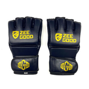 Guantes de MMA de Piel Sintética de la Mejor Calidad para Protección de Manos al Aire Libre, con Absorción de Humedad y Antideslizantes, Guantes Unisex Premium para Adultos - Product Image 2