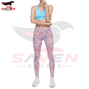 Comfortable Unique Design New Arrival Moisture-Wicking With Own Logo High Performance Workout <b>Slim</b> Fit Yoga <b>Leggings</b> For Women - Product Image 6