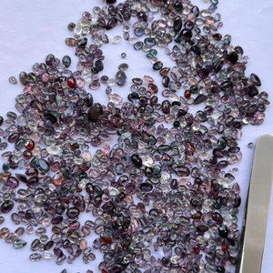 Natural Tanzania Origin Spinel Oval & <b>Cushion</b> Cut Faceted Mix Shape Gemstone - Product Image 1