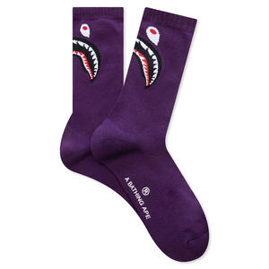 Chaussettes de sport SPLENDID APPAREL, motif animal violet, tricotées, respirantes, en spandex/coton, épaisses, unisexes, pour un usage quotidien, style printemps - Product Image 4