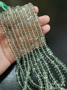 Cuentas Sueltas de Amatista Verde Natural, Pulidas y Lisas, de la India, para la Elaboración de Joyas, DIY, Collares y Pulseras - Product Image 6