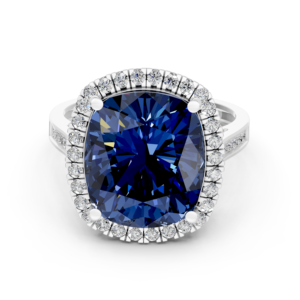 Anillo de Plata 925 con Diamante de Laboratorio para Mujer, Certificado IGI, RJC, ODM, OEM, Fabricante Ético, Venta al Por Mayor R102083 - Product Image 4