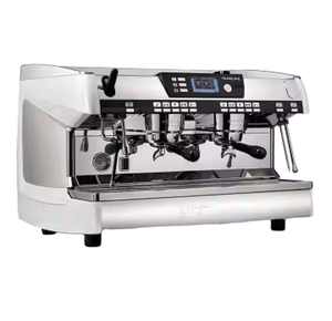 Auténtica Máquina de Espresso Comercial Semiautomática Nuova Aurelia II 3 Grupos T3 de Acero Inoxidable - Product Image 1