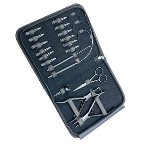 Alicate Aplicador Profesional para Extensiones de Cabello, Cortador de Queratina, Tijeras, Herramienta para Perlas de Fusión en Caliente, Acero Inoxidable, para Salón - Product Image 2