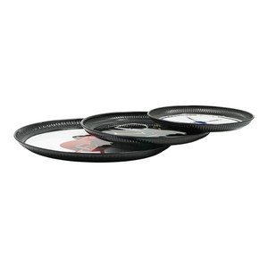Juegos de bandejas decorativas redondas con diseño personalizado de accesorios para caballos, bandeja metálica con revestimiento de esmalte para uso residencial. - Product Image 2