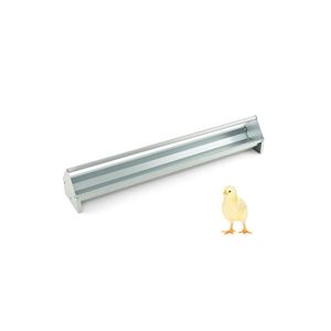 Mangiatoia 2 in 1 in Acciaio Zincato da Parete per Fieno e Grano con Distanza Regolabile - Product Image 1