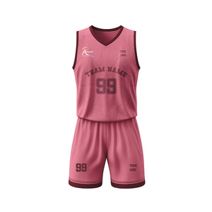 Uniforme de Baloncesto Reversible de Doble Capa, Conjunto de Pantalones Cortos de Jersey de Poliéster, Hecho a Medida por Amazop Industries, Proveedor de Ropa Deportiva para Equipos - Product Image 1