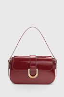 Bolso de mujer de lujo de cuero PU de alta calidad Borgoña marca famosa bolso de hombro del fabricante personalizable estilo de moda