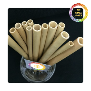 Natural <b>Bamboo</b> <b>Straw</b> Reusable Eco Friendly Drinking <b>Straw</b> for Beverage Industry - Product Image 1