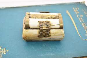 Handcrafted Bone Inlay Trinket <b>Box</b> Carved Bone Jewelry <b>Storage</b> Decorative Craft Gift <b>Box</b> Home Decoration - Product Image 6