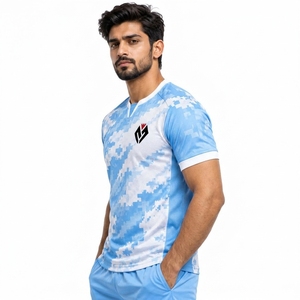 Maillot de football léger et confortable pour l'entraînement, tissu respirant de haute qualité, conception athlétique, OEM - Product Image 3