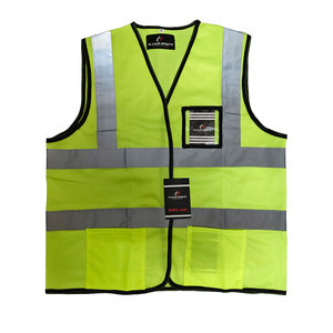 Chalecos de Seguridad Reflectantes Hechos a Medida, Venta al Por Mayor, Alta Calidad, Suministro de Fábrica, Hechos en Pakistán - Product Image 1