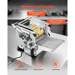 Macchina Elettrica per Tortillas con Rivestimento Antiaderente, Automatica, con Due Stampi (4+6 Pollici) per la Produzione di Prodotti a Base di Cereali - Product Image 5