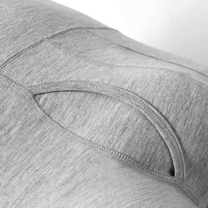 Pantalones Cortos Deportivos Personalizados al por Mayor para Hombre con Bolsillo Trasero con Cremallera, Transpirables, para Gimnasio y Entrenamiento, Casuales de Verano - Product Image 4