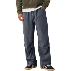 Pantalon cargo ample décontracté tendance pour homme, 100% coton, pantalon parachute, jambe large, couture latérale blanchie, personnalisable, joggers Y2K - Product Image 2