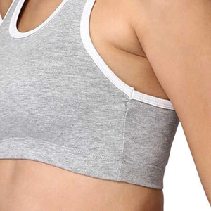 Women's Simple Fashionable Sports Bra Set Customizable Front High Support Yoga Breathable Material Best Price OEM Service - Product Image 5