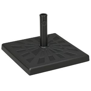 Base per Ombrellone da Giardino in Acciaio Inossidabile, Forma Quadrata, Raggio 3M, per Patio, Spiaggia, Hotel - Product Image 2
