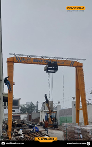 Grúa Goliath de Tipo Europeo OEM / Grúa de Puente |   Diseño de Baja Altura del Punto de Mira, Funcionamiento Suave, Capacidad de Carga de 1 a 20 Toneladas, INOVIC CRM - Product Image 4