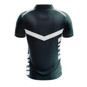 Chemise de golf vintage personnalisée OEM pour homme, en polyester/coton, séchage rapide, manches courtes, imprimée par sublimation, pour le sport - Product Image 5