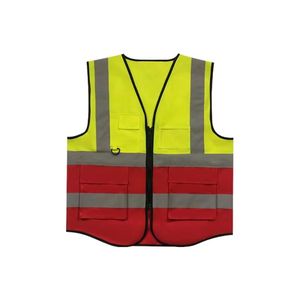 เสื้อกั๊กนิรภัย Hi VIS ไซส์ปกติสินค้ามาพร้อมคุณสมบัติกันน้ำ - Product Image 4