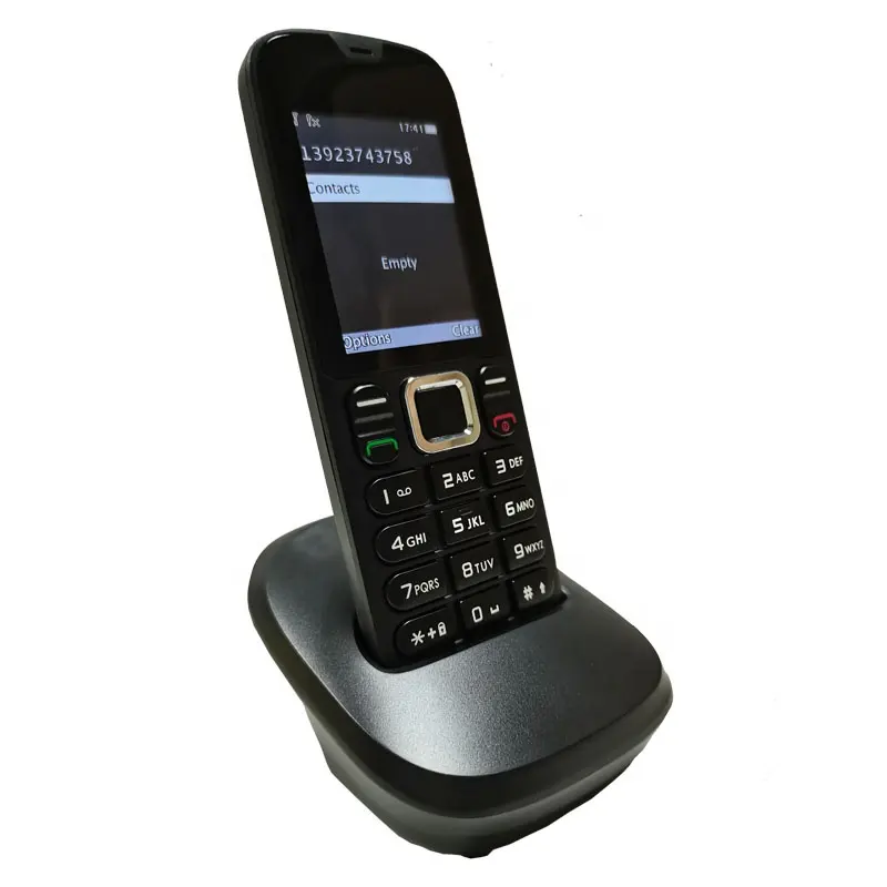 Telefono Cordless GSM 2G 3G 4G bande SIM Card telefono Wireless fisso retroilluminazione SMS schermo colorato per la casa