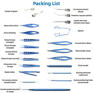 Microsurgery Instruments Set Complete Surgical Kit For Doctors High <b>Precision</b> <b>Tools</b> For Medical And Hospital Surgery Use - Product Image 2