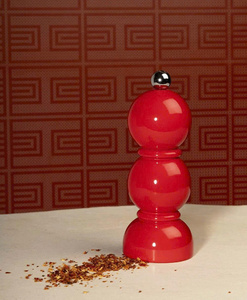 Vibrant Tiered Sphere <b>Lacquerware</b> Spice Mills, Decorative Stacked Ball Pepper Grinders for Contemporary Dining - Product Image 3