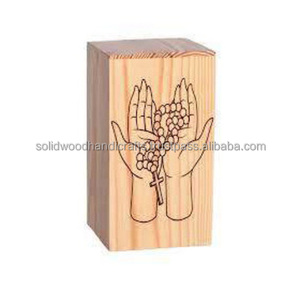 Urnas de cremación de madera para adultos Urnas de madera Urnas funerarias Tamaño personalizado Suministros funerarios - Product Image 2