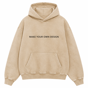 Sudadera de Lujo de Alto Gramaje con Estampado Personalizado y Bordado, Logotipo de Piedra, Fabricante de Ropa Urbana - Product Image 1