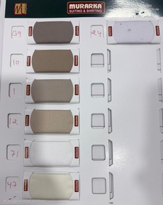 Solid Color Polyester woven <b>Fabric</b> Suiting Material Lightweight Wrinkle Resistant Textile for Menswear Garment bulk supply - Product Image 4