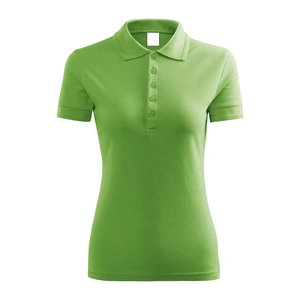 Hauts de tennis personnalisés vierges pour femmes, chemises à col respirantes OEM pour femmes, polos de golf à manches courtes pour femmes en gros, directement de l'usine - Product Image 1