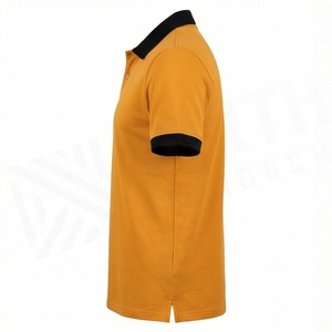 Chemises polo pour hommes en coton, grande taille, design personnalisé OEM, manches courtes, style streetwear, couleur personnalisée, vêtements de sport - Product Image 3
