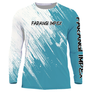 Custom Long Sleeves Round Neck Sublimation Fishing Jersey <b>Men</b> Upf 50+ Adult Long Sleeve Fishing <b>Shirt</b> <b>Leopard</b> <b>Print</b> Camouflage - Product Image 3