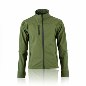 Vestes coupe-vent en nylon softshell sur mesure OEM, vestes softshell de sport, veste d'automne pour homme - Product Image 6