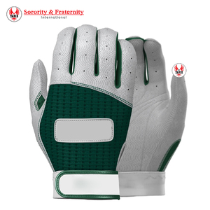 Guantes de Bateo de Béisbol de Cuero de la Mejor Calidad, Transpirables, con el Último Diseño - Product Image 1