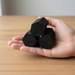 Briquetas Hexagonales Ecológicas de Bajo Residuo con Producción de Ceniza Limpia - Product Image 2
