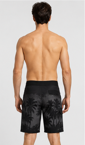 Shorts de bain pour hommes OEM, vente en gros, design personnalisé, shorts de plage hawaïens, séchage rapide, vêtements de surf, polyester léger - Product Image 6