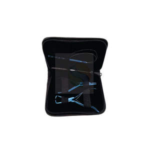 Kit d'outils professionnels pour extensions de cheveux – Ensemble de pinces et de perles en acier inoxydable pour salon et extensions DIY. - Product Image 3