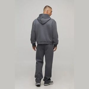 Sudadera con Capucha de Alta Calidad 100% Algodón para Hombre, Bordado con el Logotipo Essentials, Sudaderas y Hoodies Extra Grandes Personalizadas para Hombre y Unisex - Product Image 2