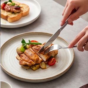 Classic Stainless Steel Flatware Set With Mirror Polish <b>Knife</b> <b>Fork</b> Spoon Tableware For Wedding Use <b>And</b> Dining Use - Product Image 3
