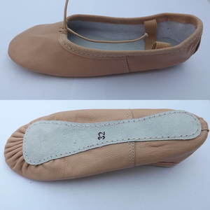 Chaussures de danse en toile personnalisées avec logo pour femmes, légères, pliables, en cuir avec lacets, souples et confortables - Product Image 3