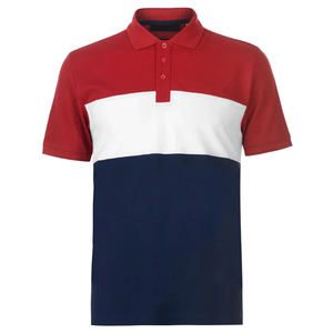 Camiseta de Golf Personalizable Más Vendida para Hombre, Antiarrugas, 100% Algodón, Tejido de Punto, Logotipo Bordado, Jersey Sólido - Product Image 2