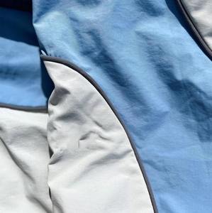 Derniers modèles de survêtements streetwear surdimensionnés pour hommes avec logo personnalisé, ensemble sweat à capuche zippé et pantalon de jogging, modèle vierge - Product Image 3