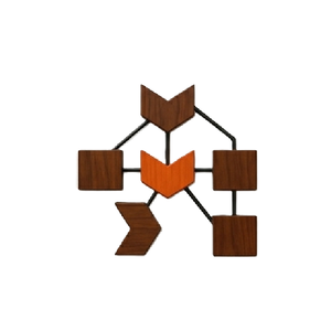 Nouvelle tendance : décoration murale en métal inspirée de la nature pour l'intérieur moderne de la maison, sculpture murale élégante en fer. - Product Image 1