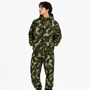 Chaqueta Cortavientos con Capucha Personalizada de Alta Calidad para Esquí, Impermeable, Resistente al Viento, con Bordado de Camuflaje y Logotipo, con Bolsillos Hilden, Traje Deportivo - Product Image 4